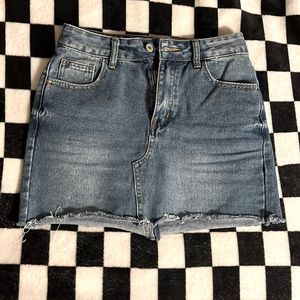 Denim mini skirt xs